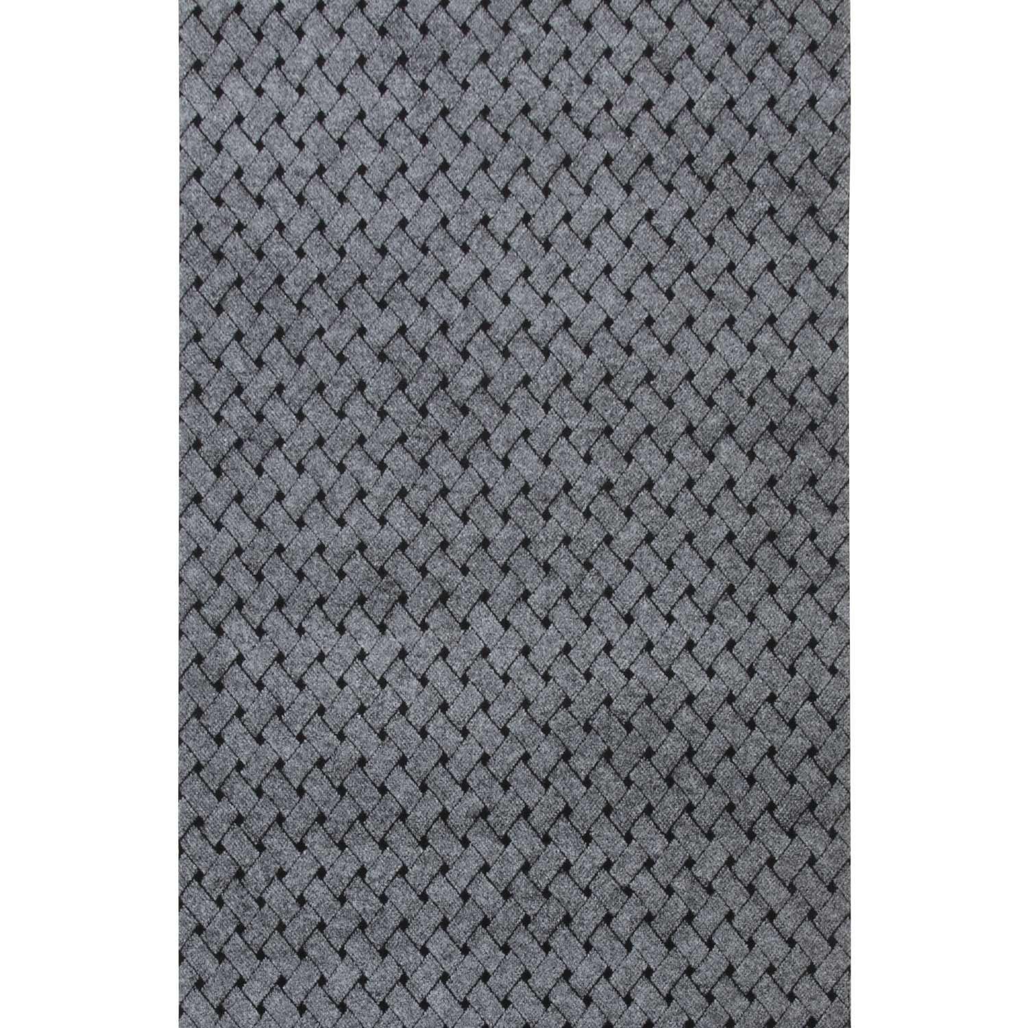 Ковер грязезащитный с ворсом на резиновой основе DAKARIA Vectra Run 902 1x1 м Серый (00-00024944)