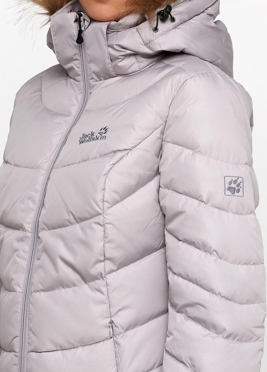 Пуховик жіночий Jack Wolfskin SELENIUM DOWN 1202901 L Grey Haze - фото 3