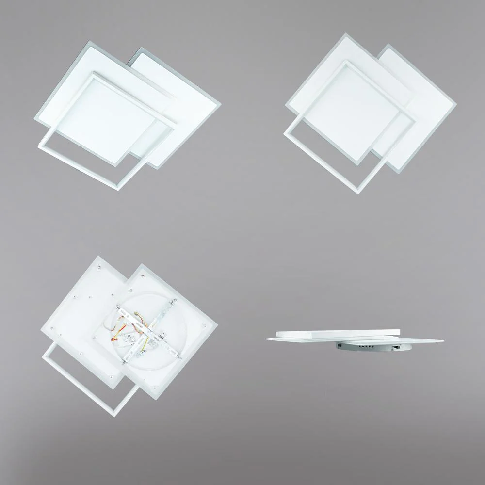 Люстра ESLLSE VEGA TRIPLE 3S с пультом 70W 470х470х60 мм Белый (10110) - фото 4 Люстра ESLLSE VEGA TRIPLE 3S с пультом 70W 470х470х60 мм Белый (10110) - фото 4