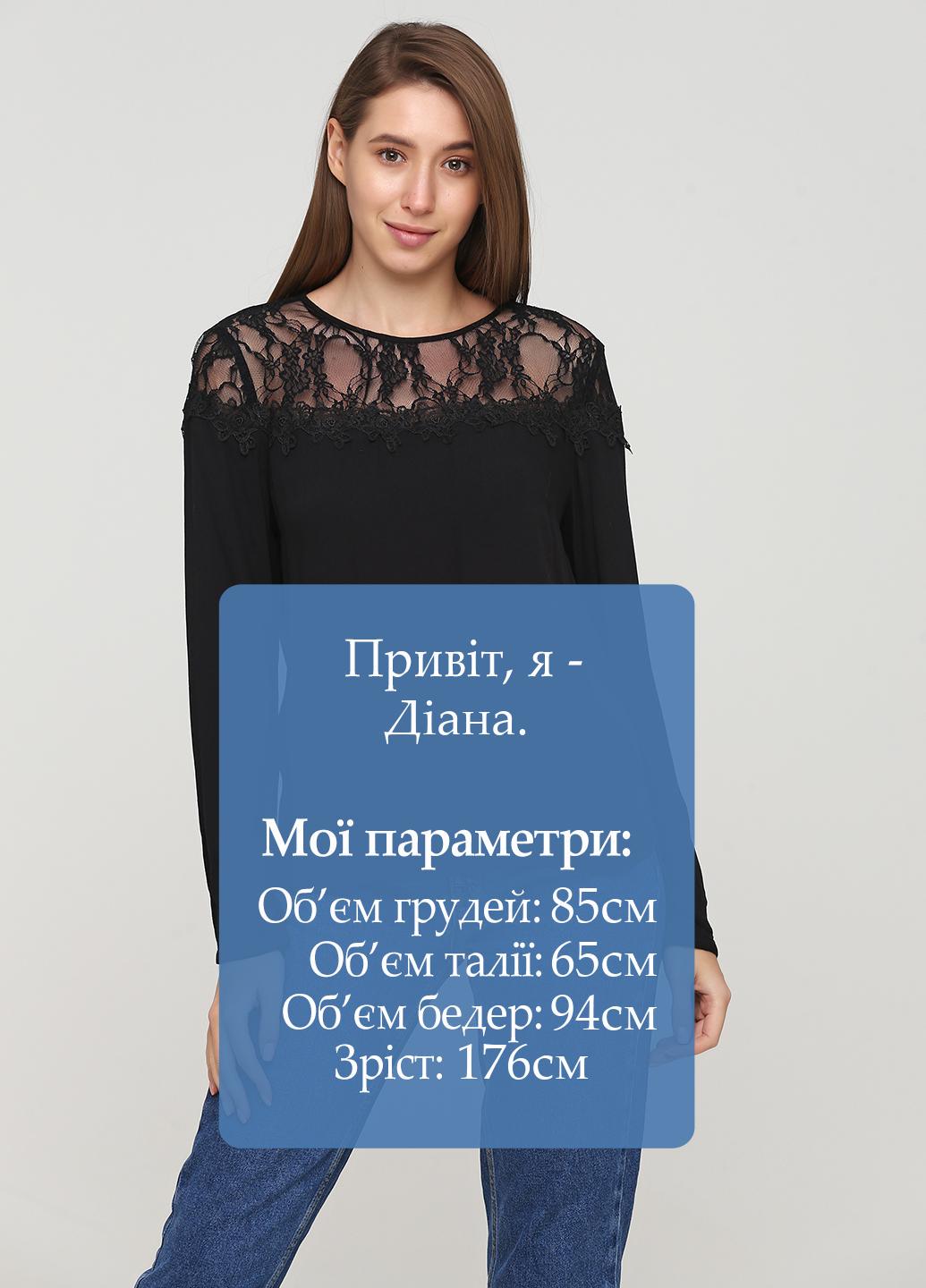 Блузка Q-S By S.Oliver 36 Черный (2000000902340) - фото 5