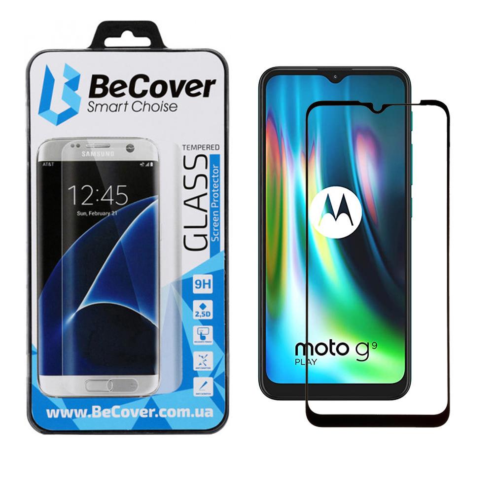 Захисне скло BeCover для Motorola Moto G9 Play Black (705245) - фото 6