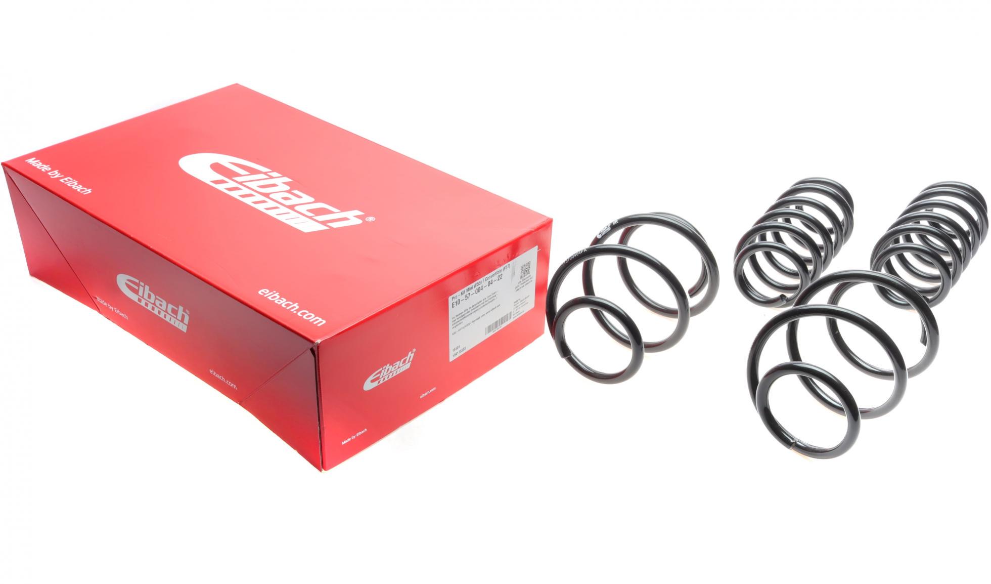 Комплект пружин подвески EIBACH Pro-Kit для Mini Cooper 13-F55/F57 4 шт. (E10-57-004-04-22)