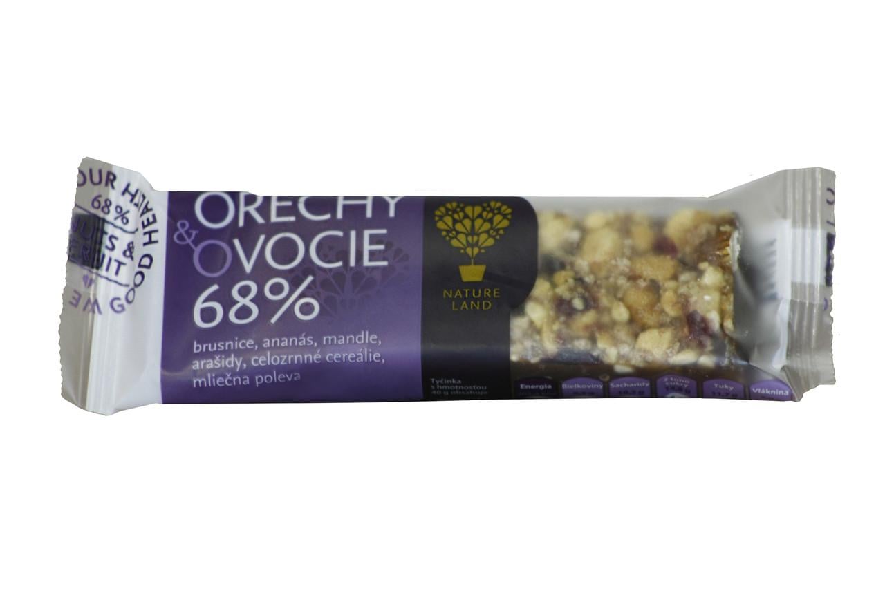 Батончик TEKMAR орех с брусникой 40 г