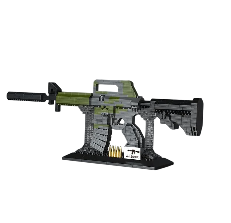 Конструктор Micro Diamonds Blocks Yko M4A1 Carabine 945 дет.