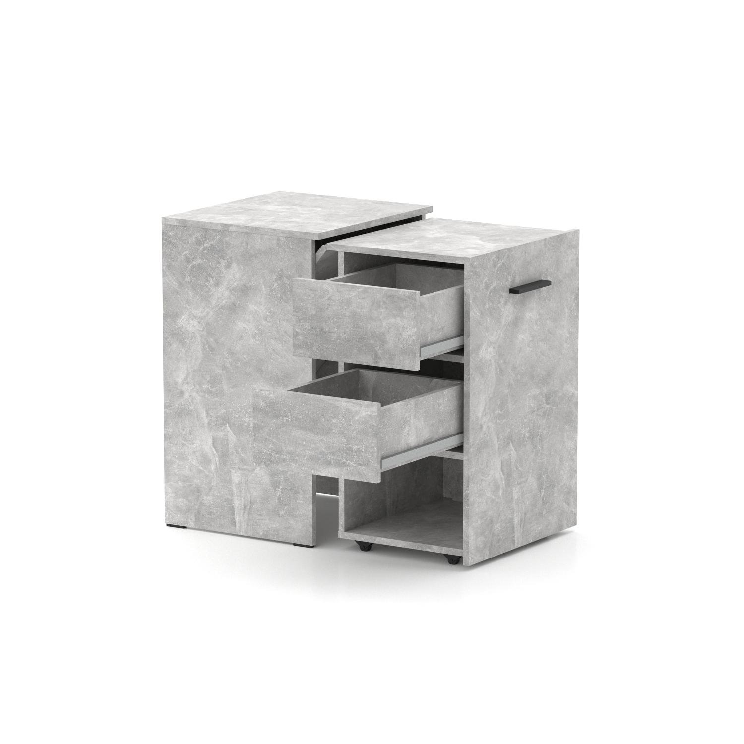 Комп'ютерний стіл-трансформер Knap Knap Hobana Ш2 ламіноване ДСП Ательє світлий (S201020110) - фото 2