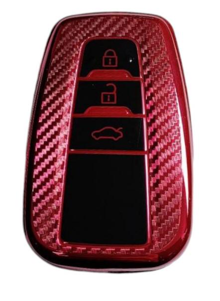 Чехол для ключа Toyota Карбон (2323677666)