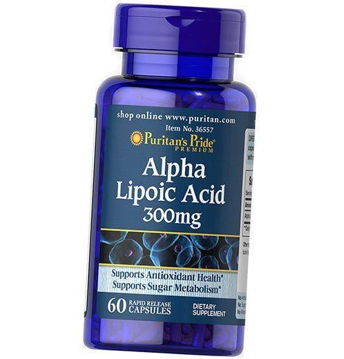 Кислота альфа липоевая Alpha Lipoic Acid 300 Caps 60 капс. (70367004)