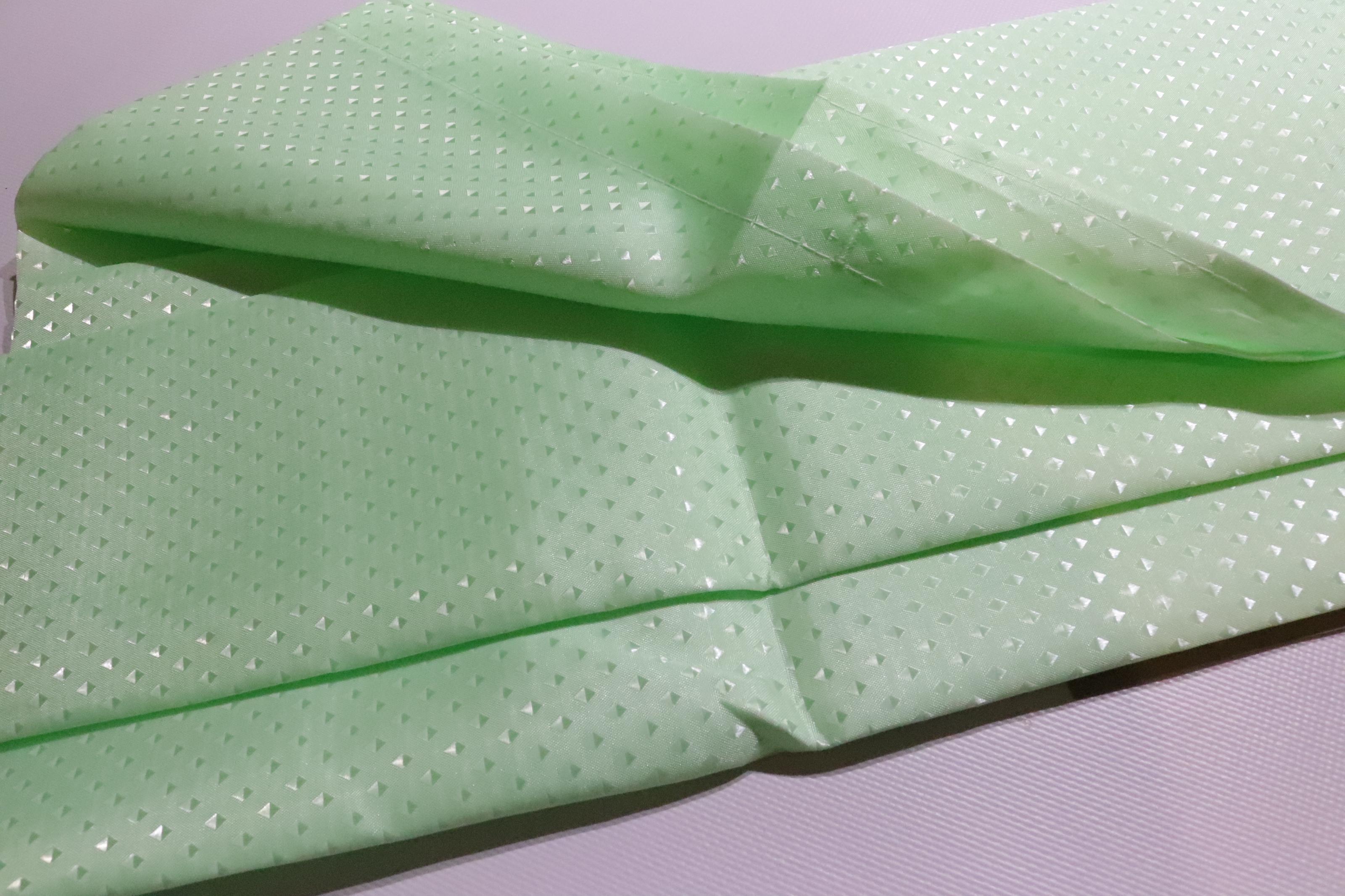 Шторка для ванної однотонна 180x180 см Зелений (5214/green) - фото 2 Шторка для ванної однотонна 180x180 см Зелений (5214/green) - фото 2