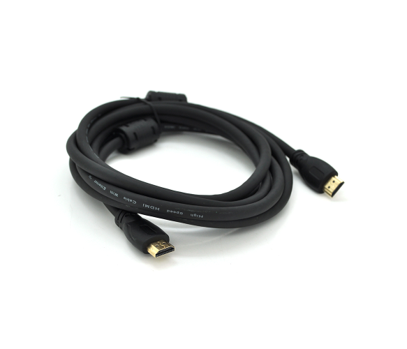 Кабель аудио-видео Ritar PL-HD347 HDMI-HDMI с фильтром и позолоченными коннекторами 1 м Black (26712802)