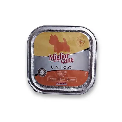 Корм вологий для собак Morando Migliorcane UNICO індичка 150 г (2440)