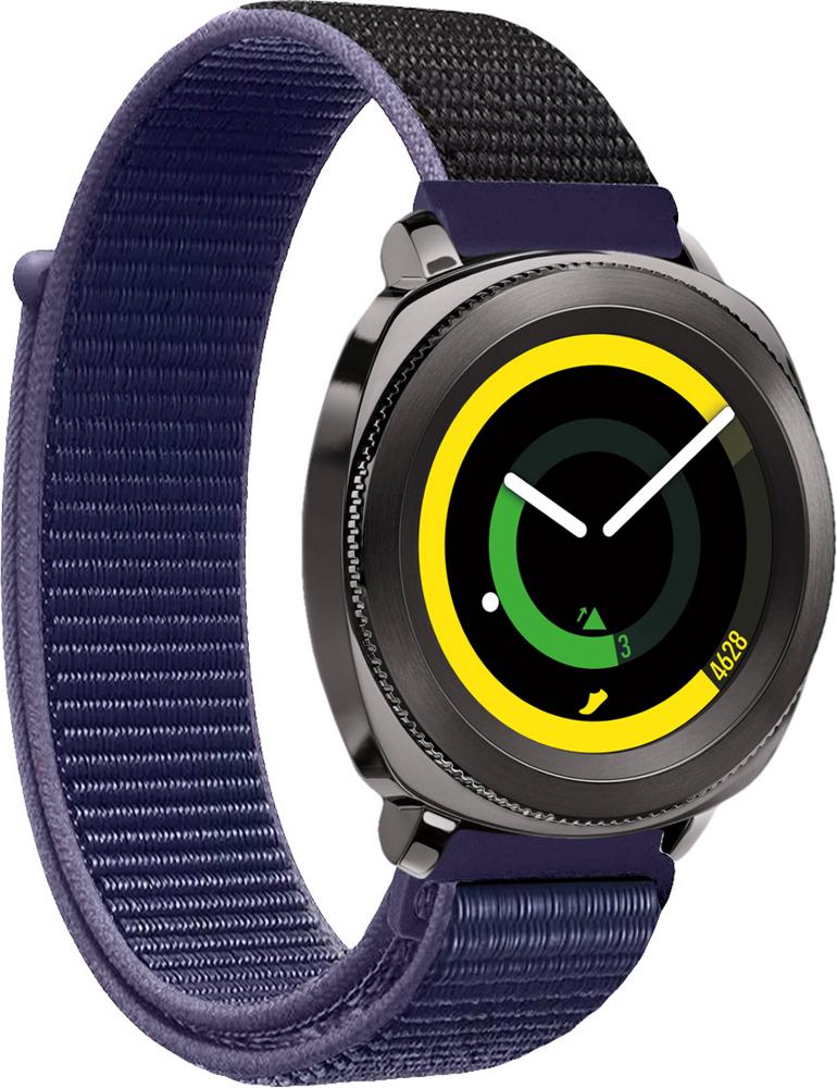 Ремінець нейлоновий Sport Loop для Samsung Gear Sport Midnight Blue (22392-4D) Ремінець нейлоновий Sport Loop для Samsung Gear Sport Midnight Blue (22392-4D)