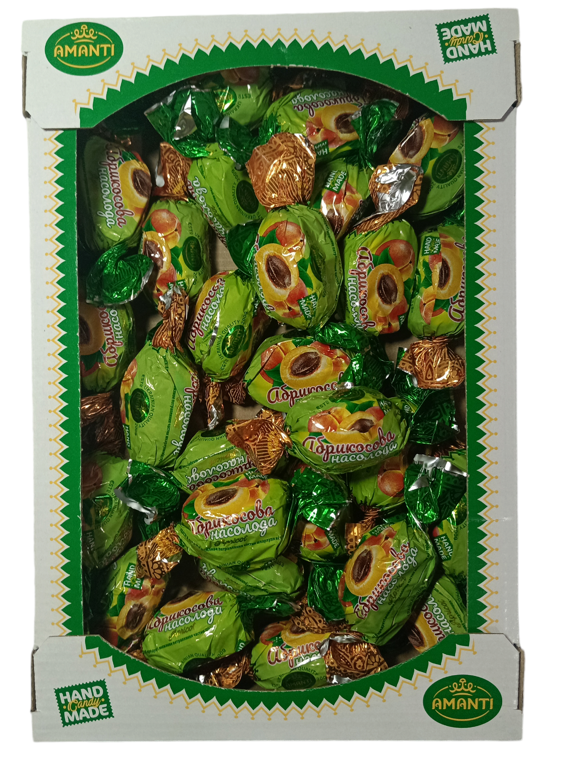 Цукерки Amanti Абрикосова насолода 1кг (58878)