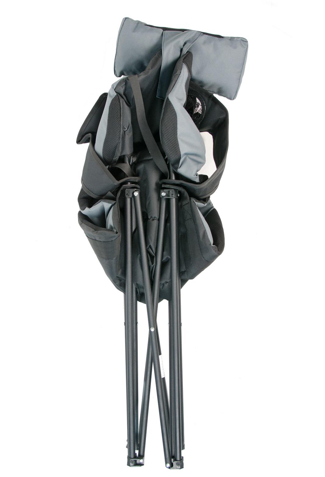 Туристическое кресло NeRest Рыбак Трофей NR-35 Серый - фото 2