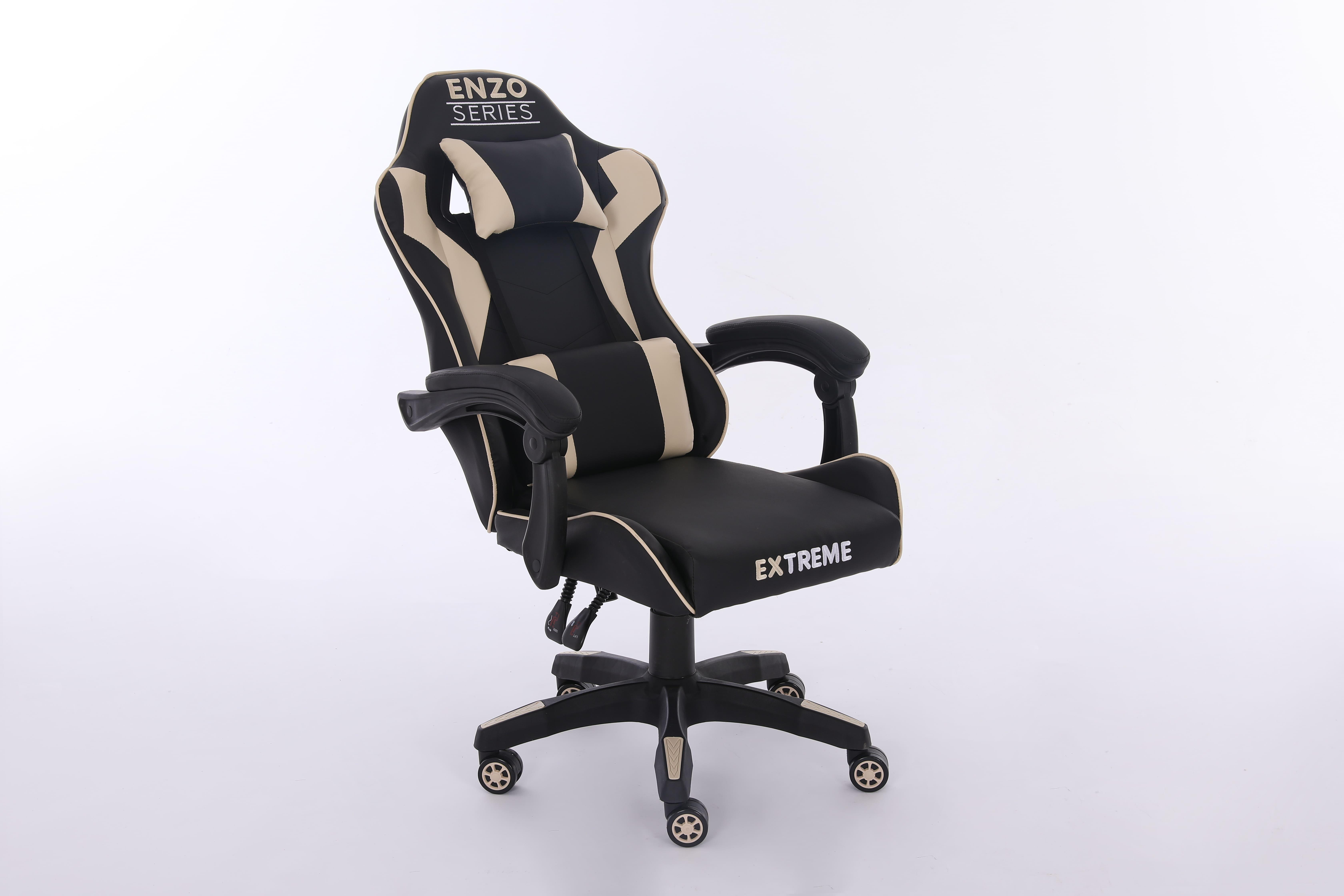 Компьютерное кресло Extreme Enzo Черный/Бежевый (22288547) - фото 3