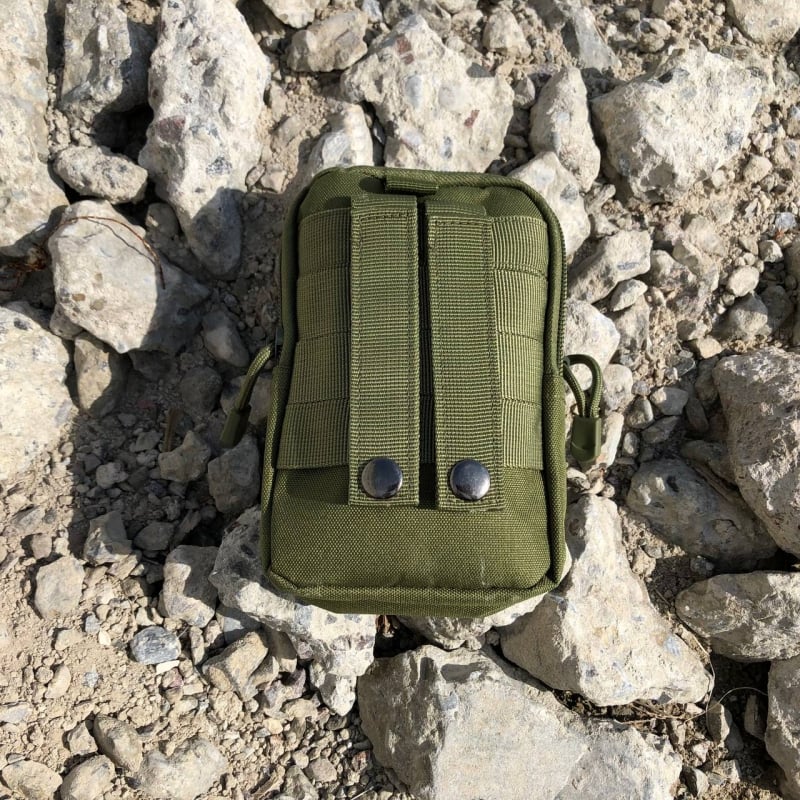 Сумка-підсумок для телефону із системою MOLLE кордура Khaki (tf3635) - фото 11