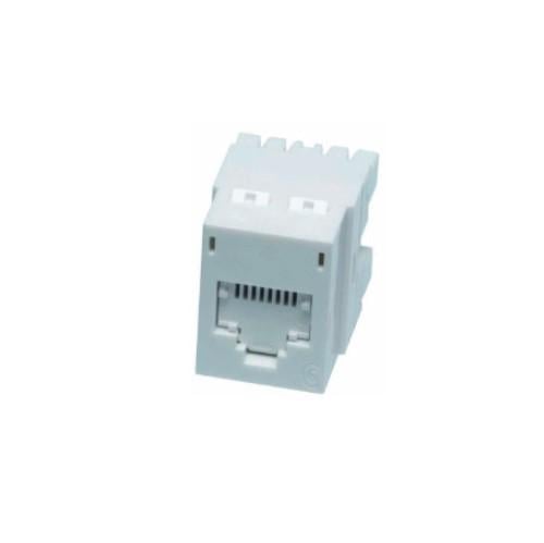 Модуль кейстоун Molex KSJ-00018-02 RJ45 UTP Cat 6 для сетевых розеток и патч-панелей Белый (KSJ-00018-02)