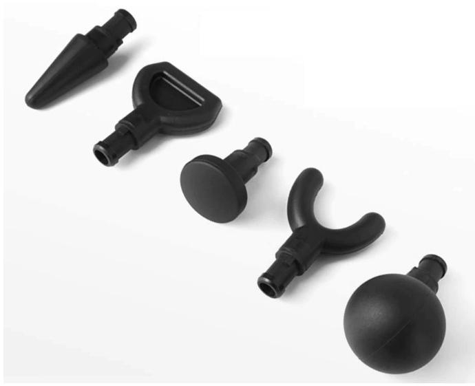 Массажер перкуссионный ударный Booster Pro 2 5 насадок (26946116) - фото 3 Массажер перкуссионный ударный Booster Pro 2 5 насадок (26946116) - фото 3