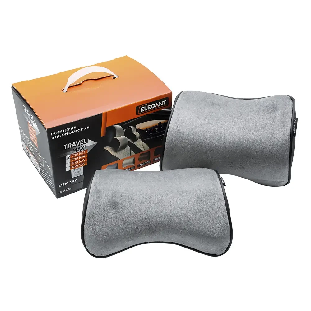 Подушки с эффектом памяти Elegant MAXI 2 шт. Серый
