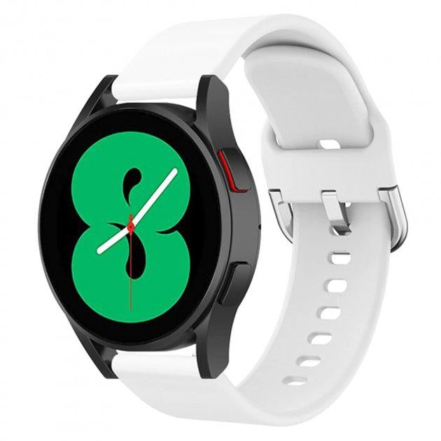 Ремінець One Watchbands для Samsung Galaxy Watch 4 Classic 46 мм Білий (WB00S4NORMAL1446) - фото 2