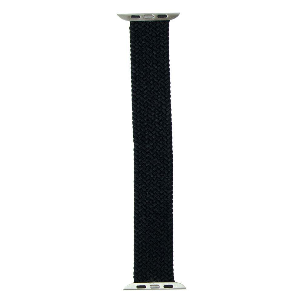 Ремінець Braided Solo Loop Band для Apple Watch 42 мм/44 мм/45 мм Size M 149 мм Чорний