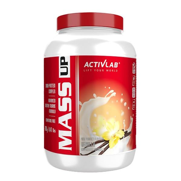 Гейнер Mass Up 10% Protein 2000 г Vanilla Jar