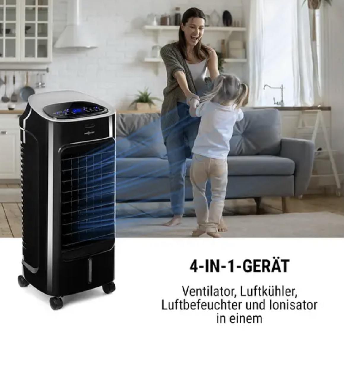 Вентилятор-охолоджувач OneConcept Coolster 4в1 4 л (10032346) - фото 2