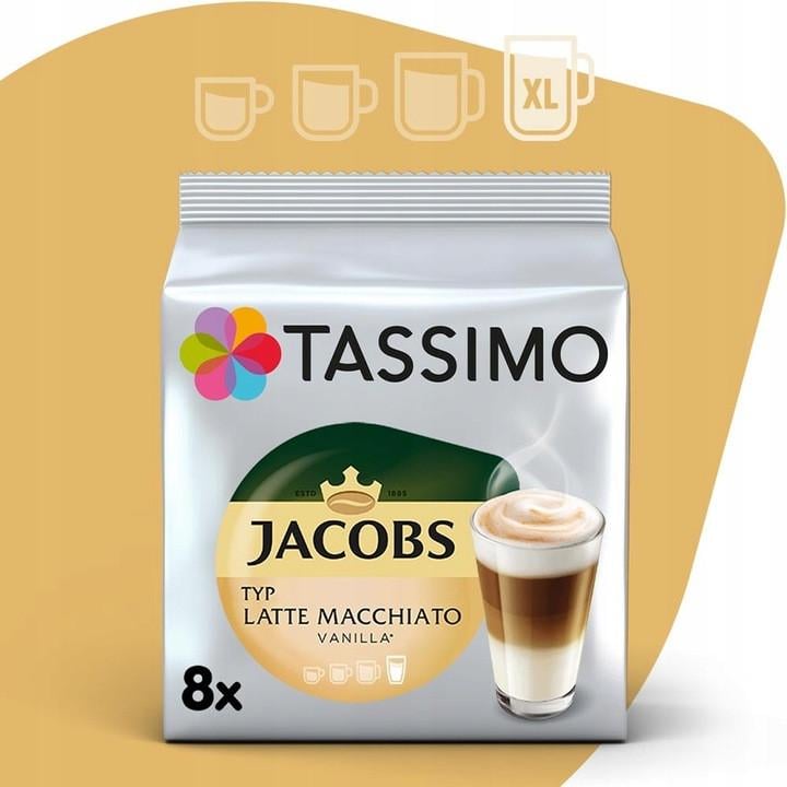 Набір кави в капсулах Tassimo Jacobs Latte Macchiato Vanilla 32 Кава в капсулах - фото 2
