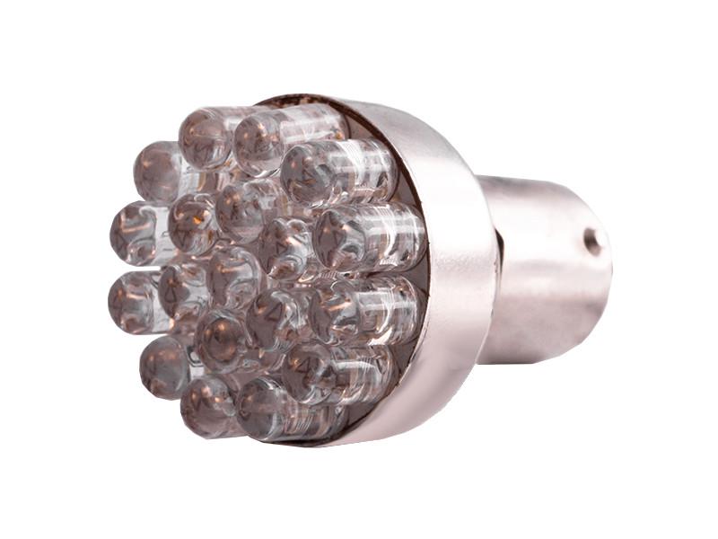 Автолампа светодиодная T25 P21W 1156 12 В 19led Белый (187)