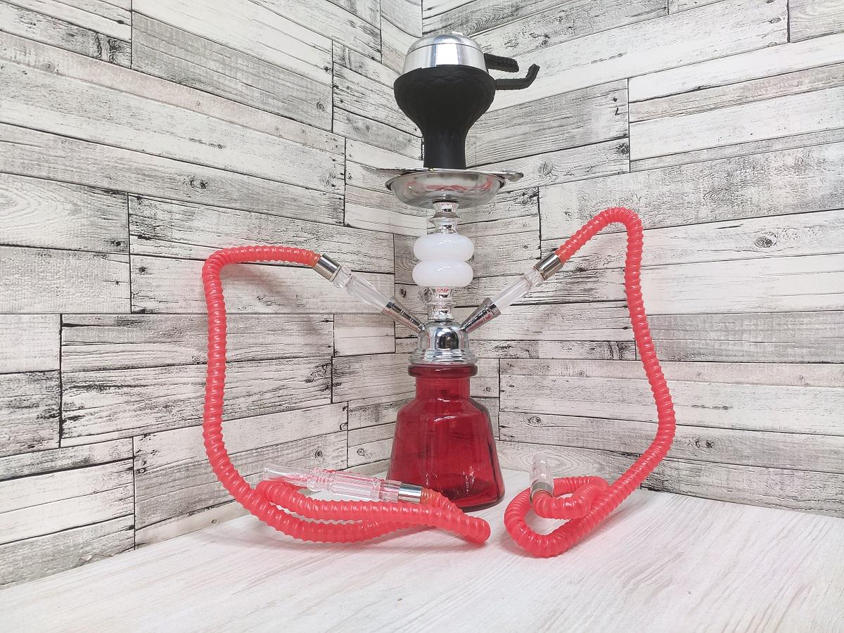 Кальян Hookah Ediz Plus 35 см на 2 персоны Red