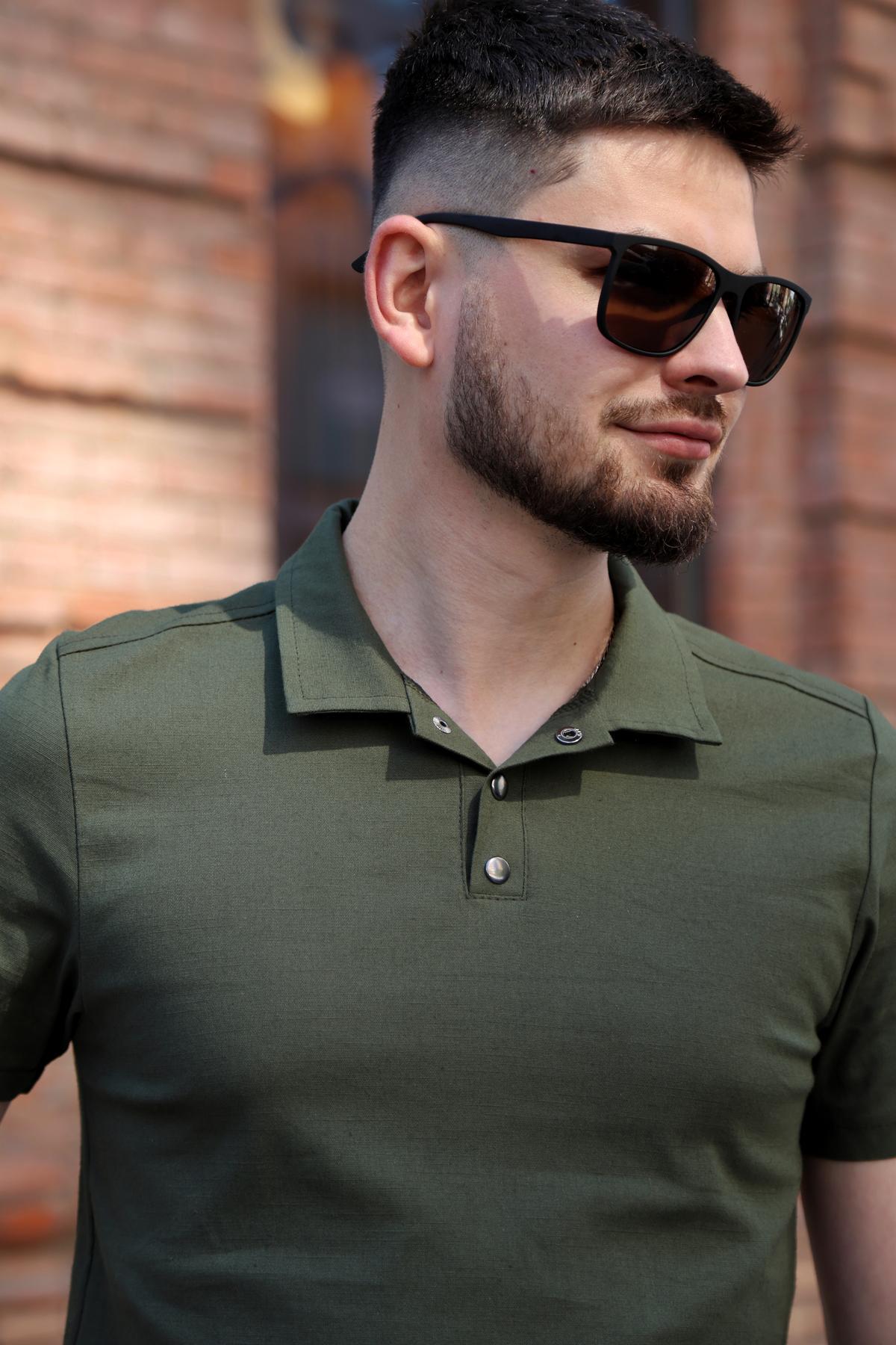 Костюм мужской Flax Intruder льняной 3XL Хаки (1624351714/1/6) - фото 4 Костюм мужской Flax Intruder льняной 3XL Хаки (1624351714/1/6) - фото 4