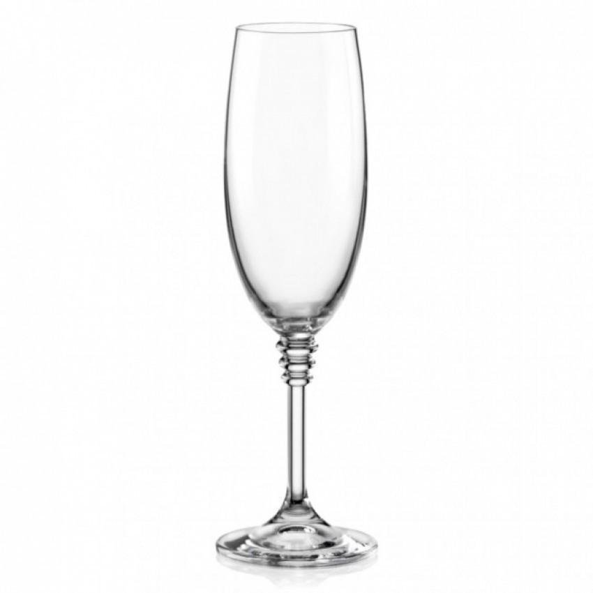 Набір бокалів Bohemia Olivia для шампанського 190 мл 6 шт. (40346 190 BOH)