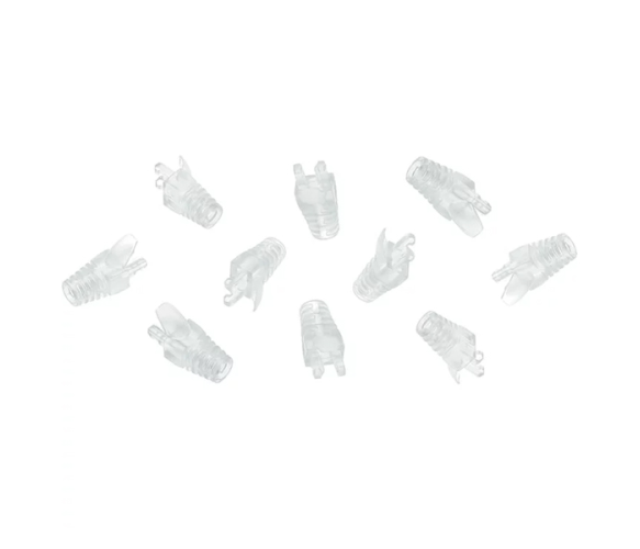 Колпачок изолирующий Merlion RJ-45 Cat.5/Cat.6 100 шт. Transparent (CPRJ45ML-TR-CAT5/6)