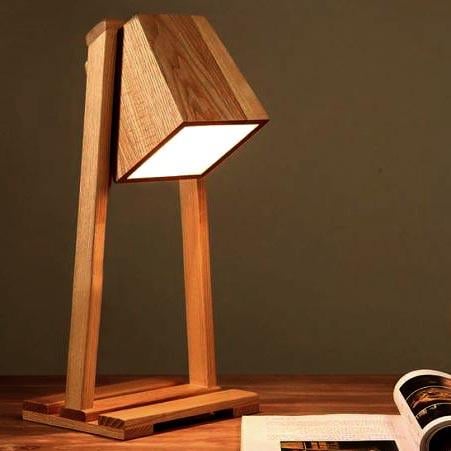 Светильник настольный из дерева Джанкшен Сиена (НСС-000103)