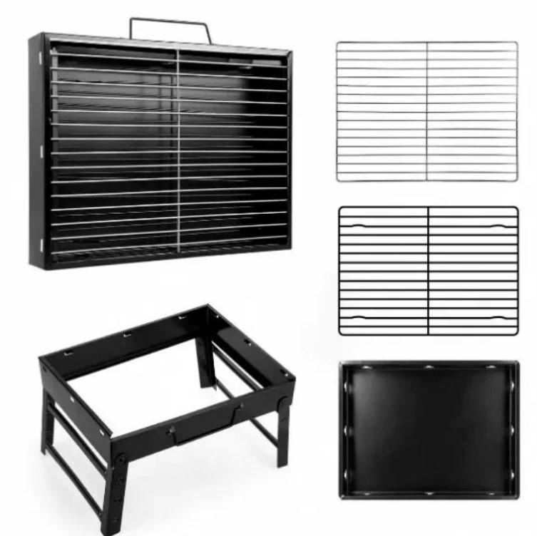 Мангал складной портативный BBQ Grill Portable для барбекю (25590815) - фото 3