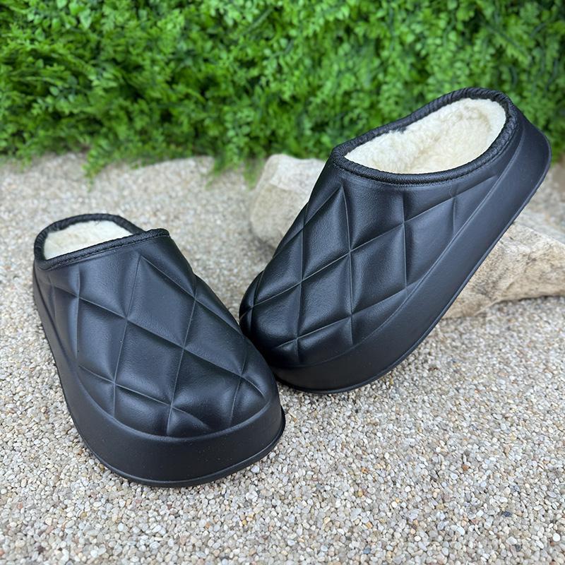 Галоші жіночі утеплені Е-006002-3 p. 38-39 24,5-25 см Чорний