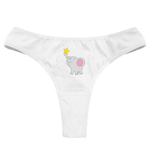 Трусы женские Слон со звездочкой S Белый (18477379-1-88445-S)
