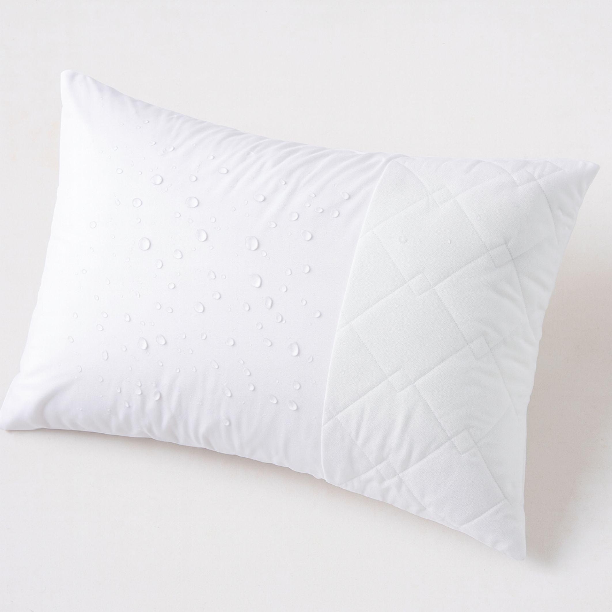 Наволочка защитная AQUA-STOP водоотталкивающая воздухопроницаемая с молнией 50х70 см (2105410718)