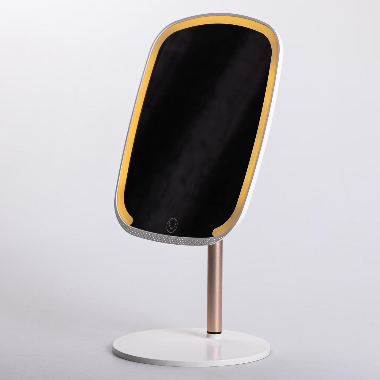 Дзеркало настільне з підсвічуванням для макіяжу на ніжці 23х18 см Білий (6885) - фото 8 Дзеркало настільне з підсвічуванням для макіяжу на ніжці 23х18 см Білий (6885) - фото 8