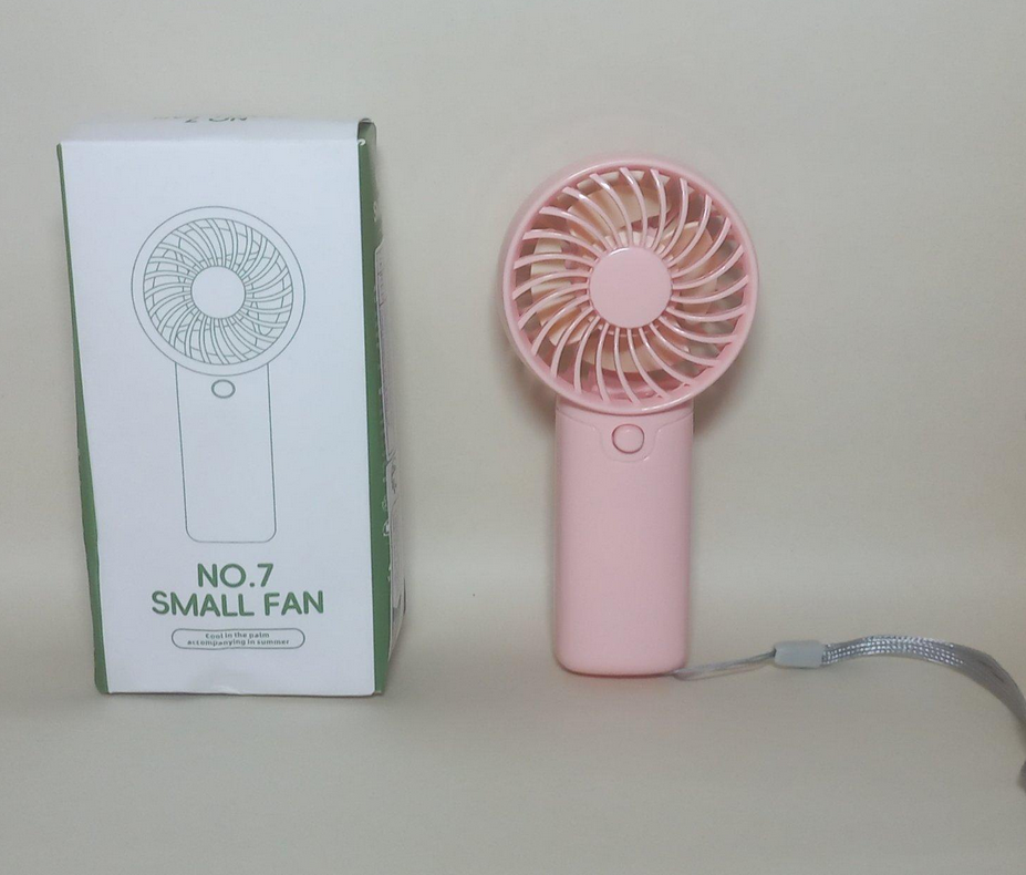 Вентилятор ручний від 2 батарей ААА F15 Рожевий - фото 2 Вентилятор ручний від 2 батарей ААА F15 Рожевий - фото 2