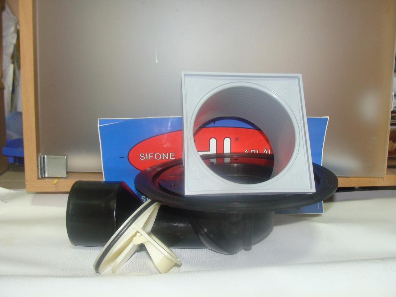 Трап DN50/75 HL80 для балконов и террас (6222601) - фото 3 Трап DN50/75 HL80 для балконов и террас (6222601) - фото 3