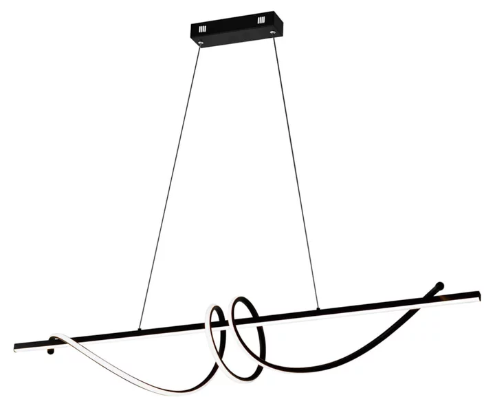 Люстра Viokef CLAUDIA 4291400 Pendant Bar Claudia 47 Вт 1600 Лм 3000К Black (28596200)