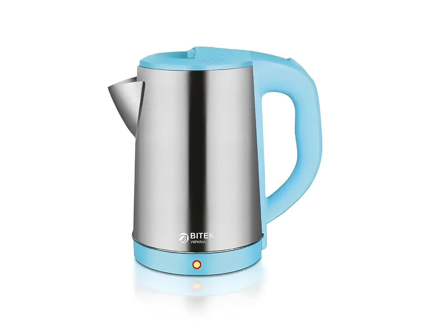 Електрочайник Bitek BT-7883 дисковий нагрів нержавіюча сталь 2,3 л 2000 Вт (ML-04447)