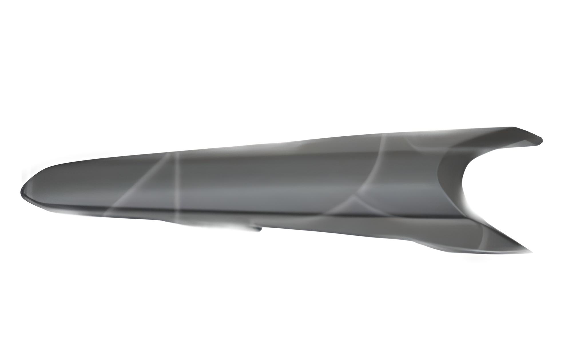 Молдинг решетки бампера AVTM Mazda 3 16-18 правый Черный (184427916)