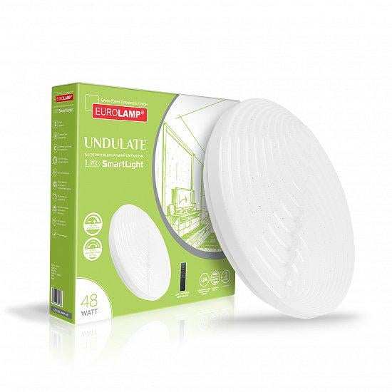 Світильник світлодіодний Eurolamp LED Smart Light Undulate N31 48W 3000-6500K (19009431)