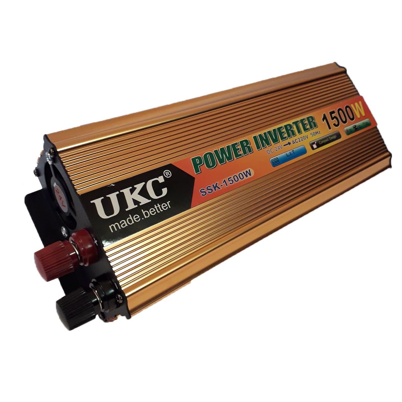 Інвертор UKC 1500 W SSK AC/DC 24 V
