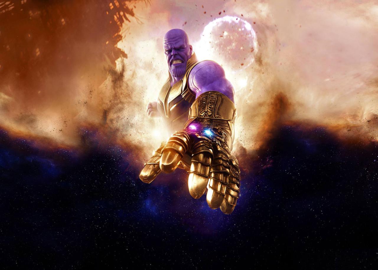 Картина GeekLand Thanos Fan 40х60 см (TN.09.012)
