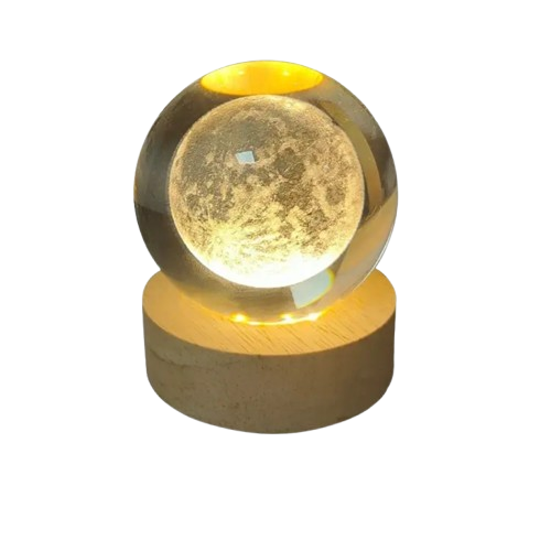 Ночник декоративный 3D Планета Земля в хрустальном шаре (2359588108)