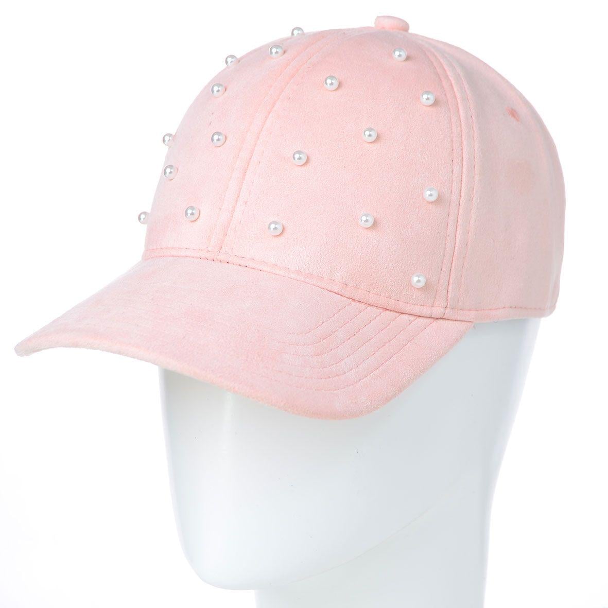 Бейсболка женская Sofi BZH18025 56-58 Пудровый (46446)