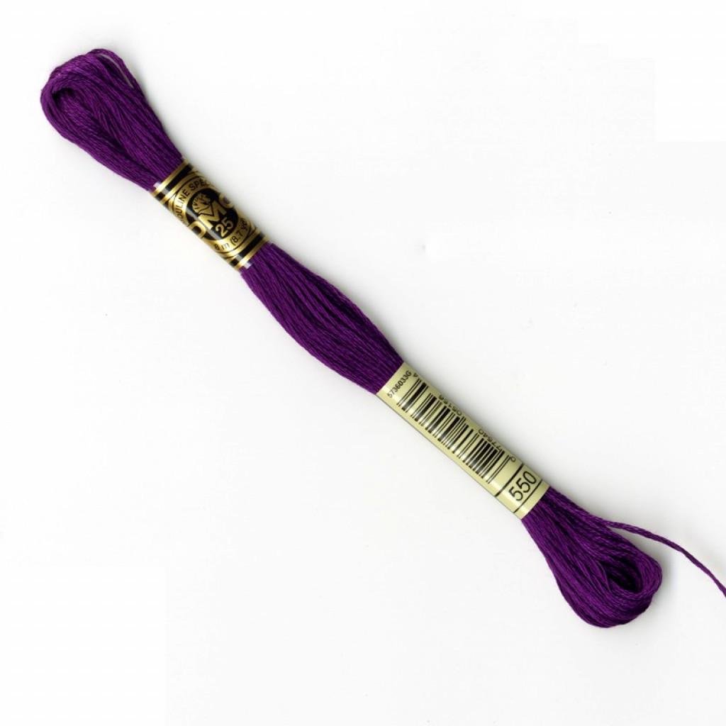 Нитки муліне DMC #0550 Нитки муліне DMC #0550