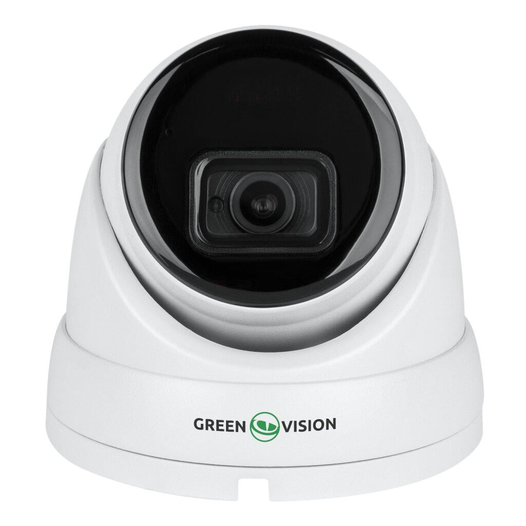 Камера внешняя GreenVision IP GV-175 Ultra AI 12MP купольная IP67 POE Белый (620968)